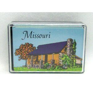New & Sealed MISSOURI Playing Cards in Plastic Case